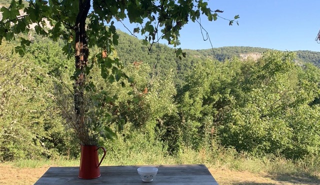 House with exceptional view on the hiking trails