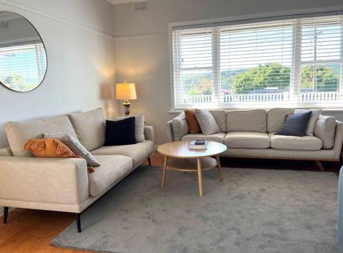 House with forest views