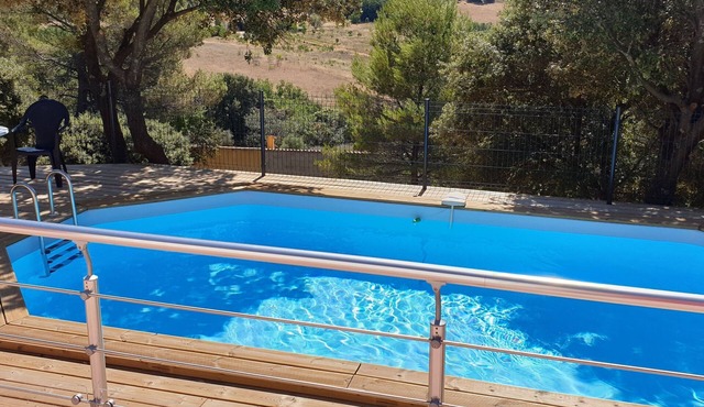 House with heated pool near the Gorges du Verdon.