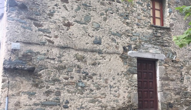 House with large terrace in typical Haute-Corse village