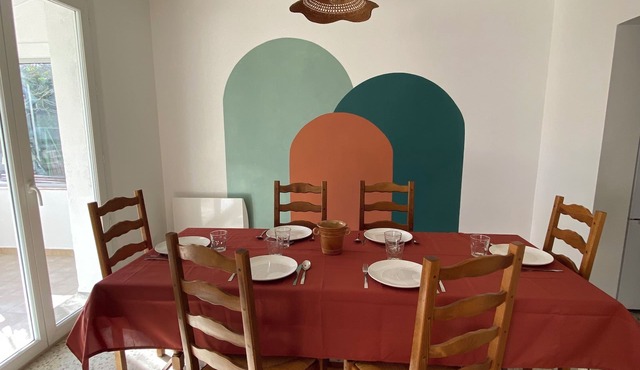 House with garden near Canal du Midi