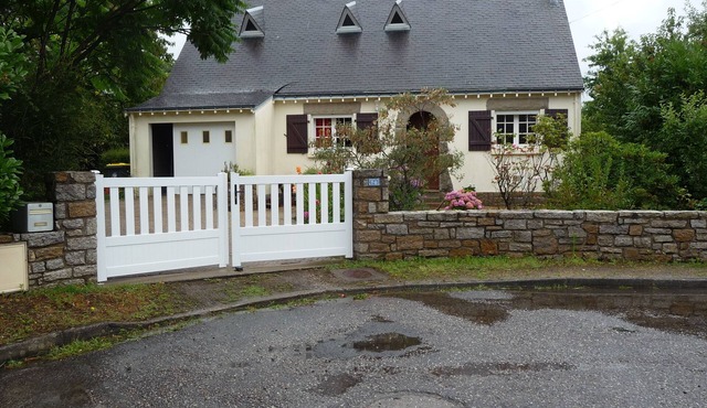 House with garden