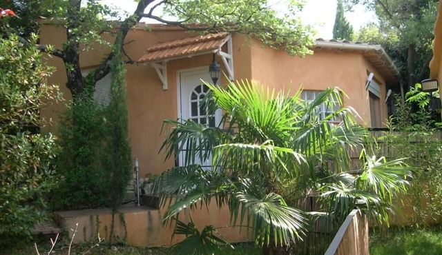 House with garden in quiet