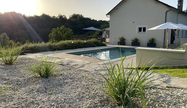 House with heated pool in Jumilhac-le-Grand