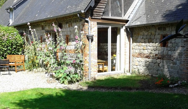 House with large garden in a small typical vilage