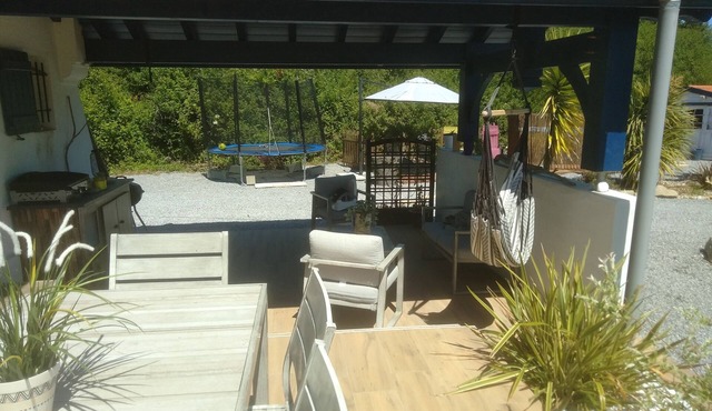 House with large garden