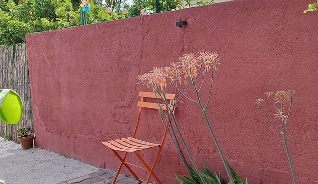 House with large garden in city center, cultural district, 15 minutes from the beach.