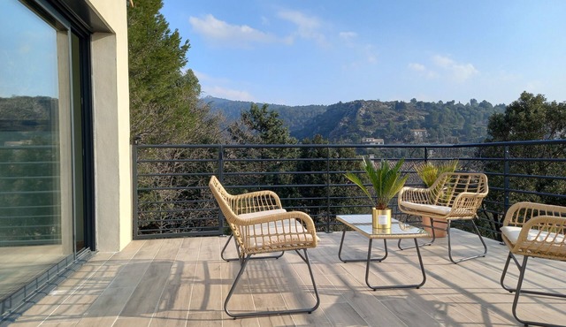 House with magnificent view