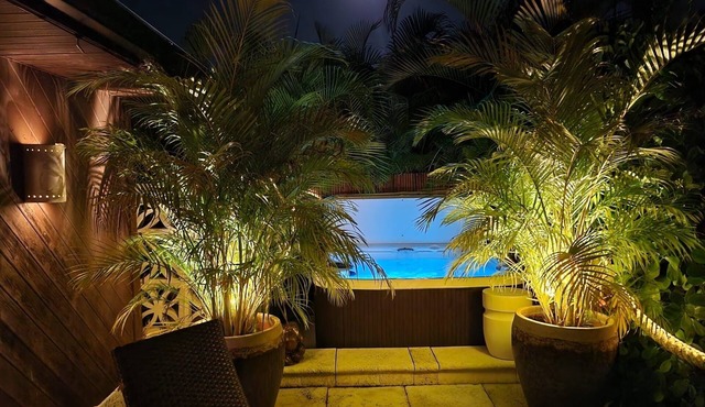 House with Patio, Caribbean Hot-tub & Tiki Bar. Pet friendly. No cleaning charge
