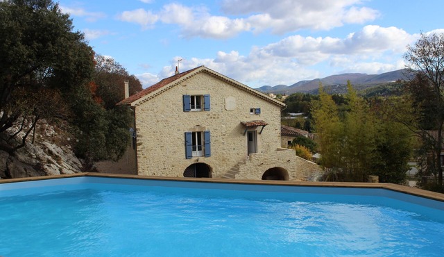 House with pool and spa