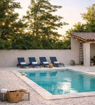 House With Pool In The Cèze Valley