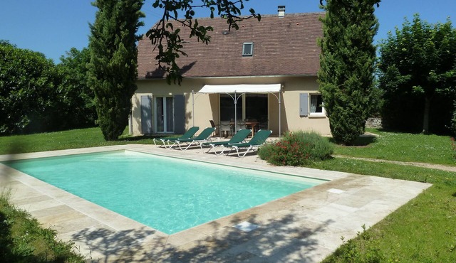 House with private pool in Loubressac near Dordogne valley and Rocamadour