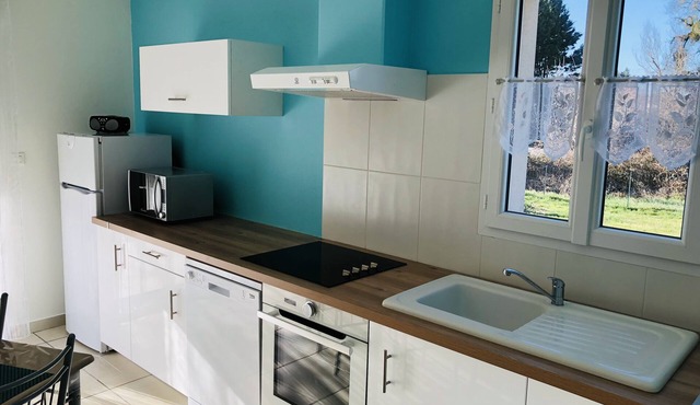 house with private parking - furnished with tourism 3 stars - ideal curistes