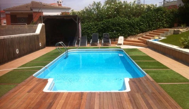🌴HOUSE WITH PRIVATE POOL AND GARDEN, BARBECUE AND INTERNET 🌊 🌿