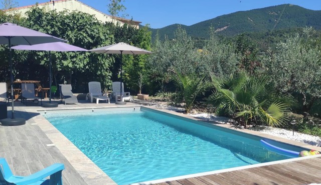 House with private pool and garden