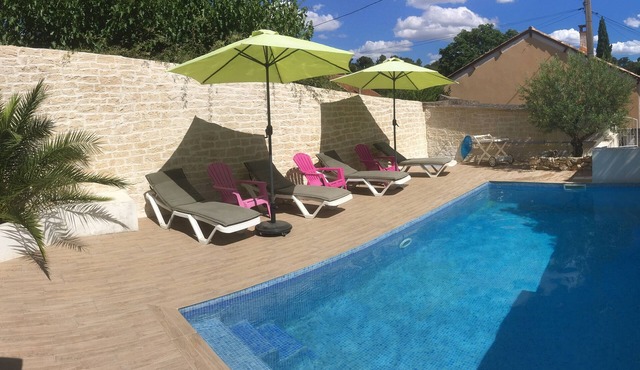 House with private pool - quiet - Nîmes on foot