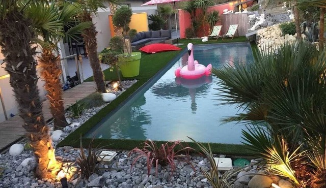 House with swimming pool & jaccuzi - between Bordeaux & the Arcachon basin - 2 to 6 p