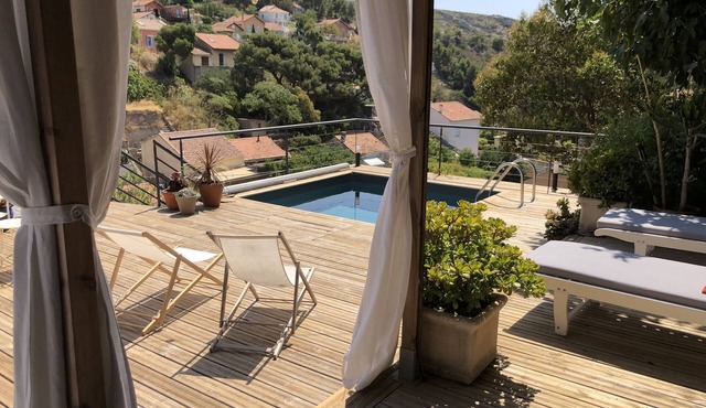 House with swimming pool in l'Estaque (Marseille)