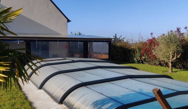 House with swimming pool near St Malo/Dinan/Mont St Michel/Foret de Brocéliande