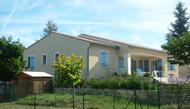 House with terrace and garden in Sault in Provence