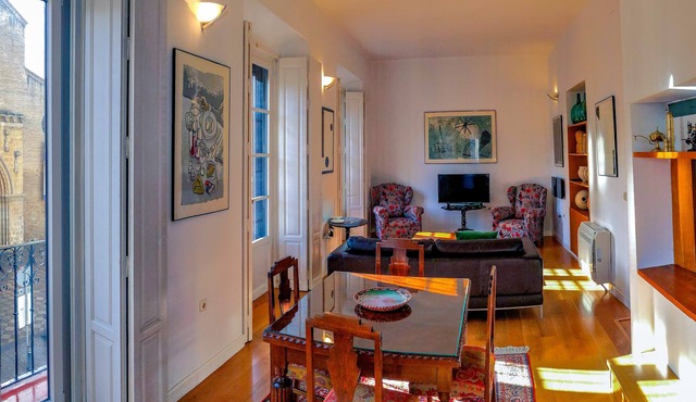 House with terrace in the center of Seville with wifi, air conditioning and garage