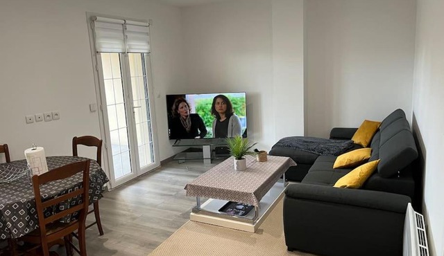 House with terrace près de l'Aéroport RoissyCDG - Tour Eiffel - Champs Elysée - Paris - Aéroville centre commercial - Parc Astérix - Disneyland Paris - Mer de sable - Châteaux de Chantilly et Ecouen - Parc des expositions Villepinte - Le Bourget