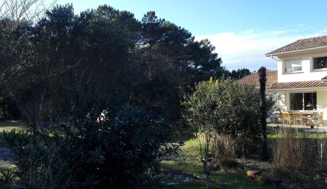 House with two terraces (south and north) and direct access to the bike path.