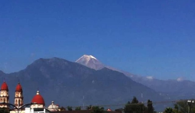 House With View To The Magic Orizaba People