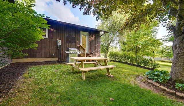 Howard Vacation Rental w/ Grill, Fire Pit & Yard!