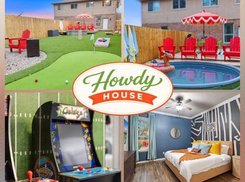 Howdy House -Pool, Putt Putt, Arcade, Fire pit, 8 mins to World Cup