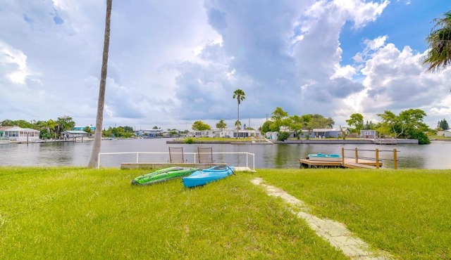 Hudson Waterfront Vacation Rental with Boat Dock!