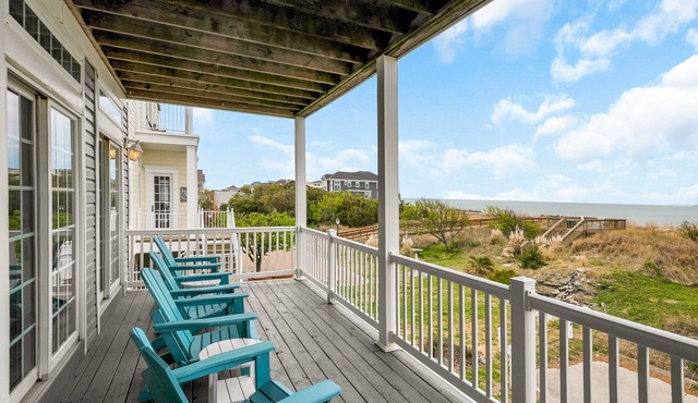 HUGE beach home with STUNNING views! Perfect for large families- 4 KING beds!