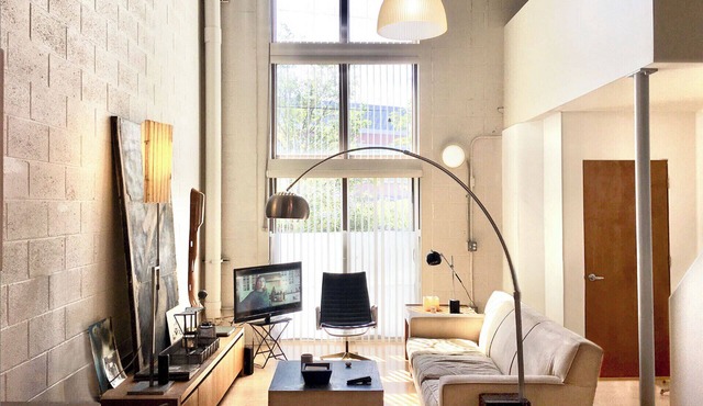 Huge Bohemian Artist Loft with Amazing Light, Design, & Location, near Downtown
