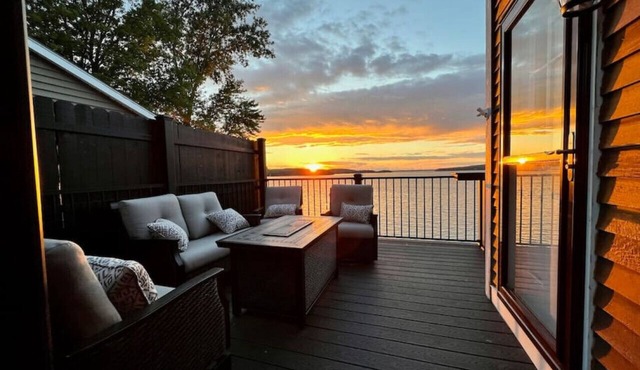 Huge Camp with Private Beach Sunset Views and Beach Toys