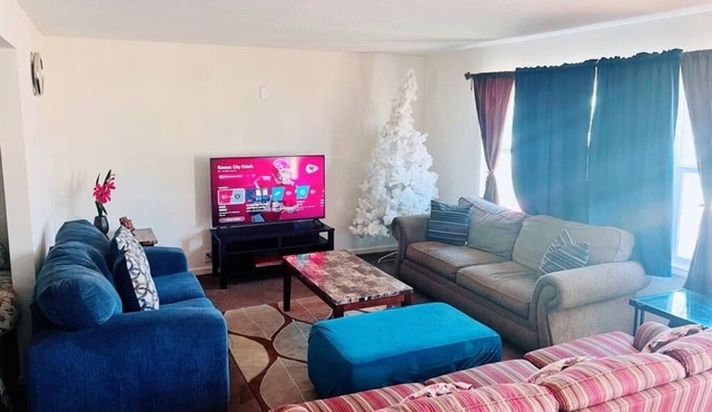 Huge comfortable and cozy house Near Longview lake