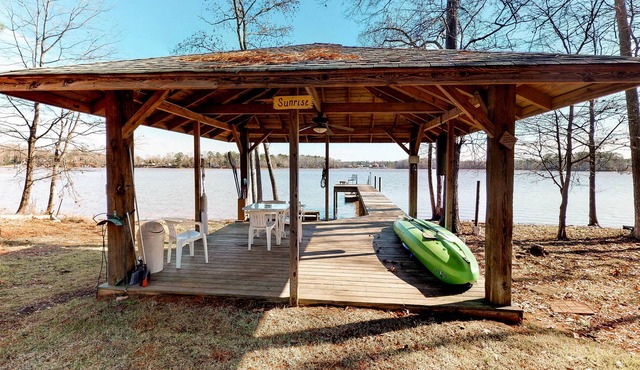 Huge, Dog-Friendly Waterfront Cabin w/ Private Dock and a Play Structure