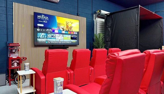 HUGE GameRoom | Steps 2 Beach | Golf Simulator | Movie Theater