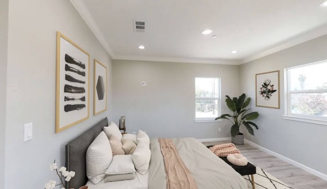 Huge home but warm and cozy