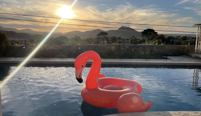 Huge Home with Pool,Bar,Game Room and Mountain View Sleeps up to 14 adults!