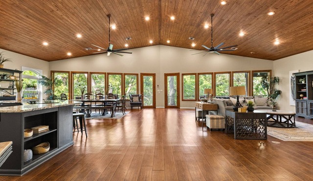 Huge House on Constant Level Lake Placid: Sleeps 30, Great for Multi-Family
