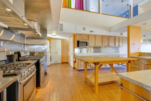 Huge Kitchen and Open Interior Pueblo Group Getaway