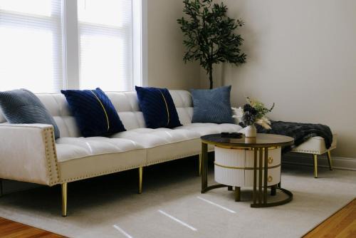 Huge Projector and Designated Workspace, Near Wrigley