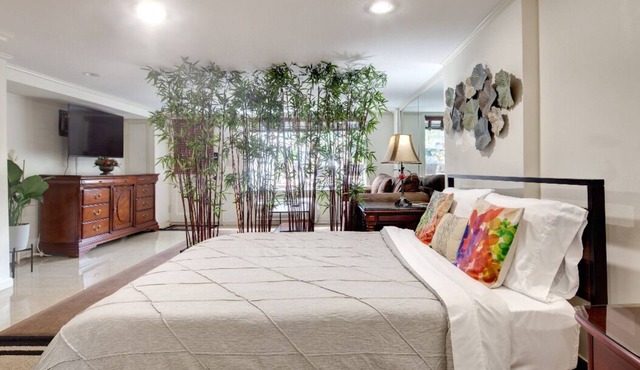 Huge Studio/Temp Control Mattress/Free Parking