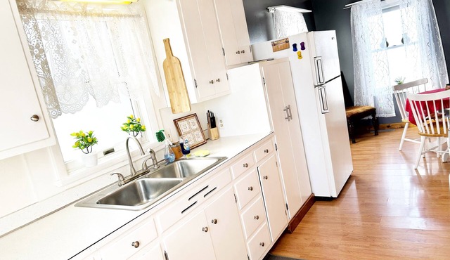 Hunters, travel wrk, pet Friendly- Near Downtown, Hospital, fishing -office WIFI