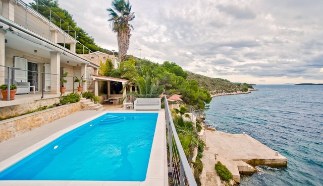 Hvar's Incredible Villa with Private Beach and Pool