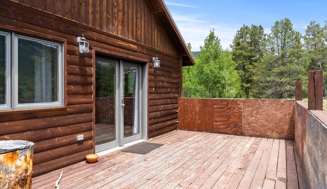 Hwy 91 Log Cabin — 2BR/2BA, Fireplace, Mtn Views, Sleeps 4