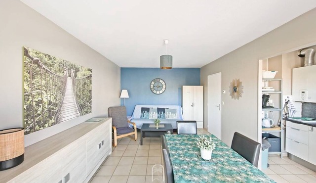 Hyères T2 5mn plage Almanarre CLiM/PK/WiFi