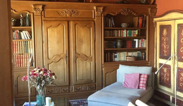 HYPER CENTER OF SAVERNE, opposite the Château des Rohan, opulent apartment for 4 people.