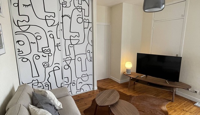 Hyper Centre : Appartement Ancien Rénové/Tout Confort