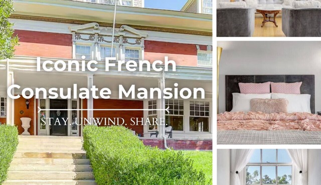 Iconic French Consulate Mansion I Central Denver